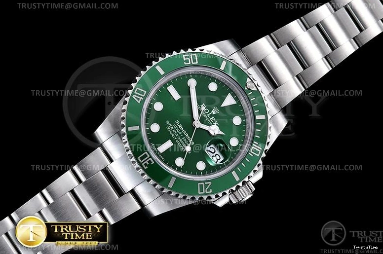 1120 Sustainable ROLSUB0288 – Submariner 116610LV 904L SS SS Green V2S ZZF SA 1039